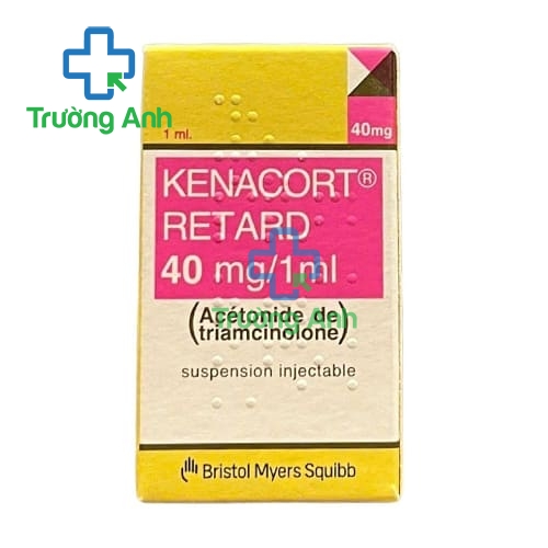 Kenacort Retard 40mg/1ml - Thuốc điều trị viêm xương khớp hiệu quả