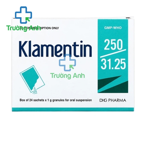 Klamentin 250/31.25 (cốm) - Thuốc điều trị nhiễm khuẩn hiệu quả của DHG