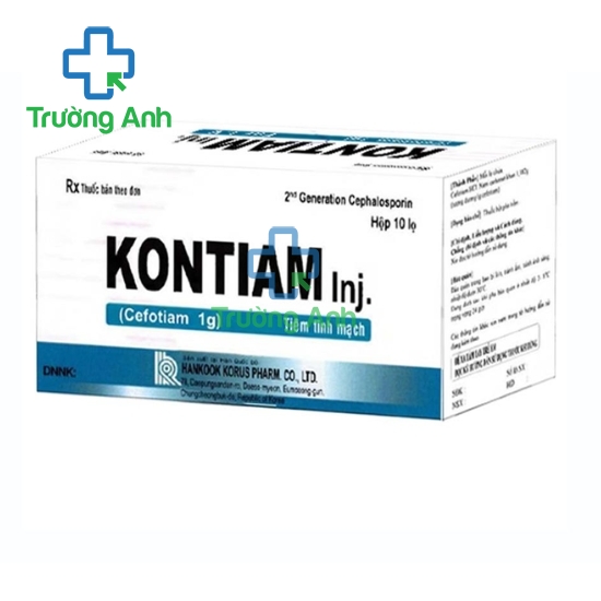 Kontiam Inj - Thuốc điều trị nhiễm khuẩn hiệu quả của Hàn Quốc