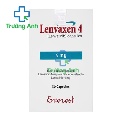 Lenvaxen 4mg - Thuốc điều trị ung thư tuyến giáp, thận và gan hiệu quả của Bangladesh