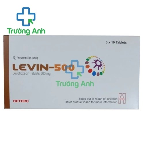 Levin 500mg Hetero - Thuốc điều trị nhiễm trùng hiệu quả