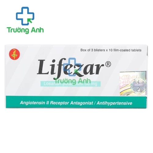 Lifezar 50mg - Thuốc điều trị cao huyết áp hiệu quả