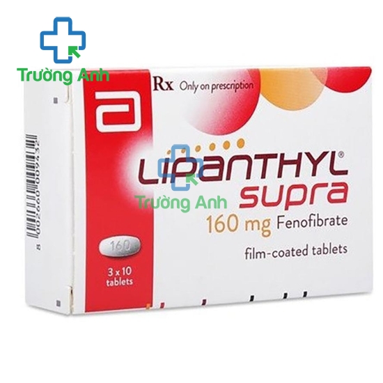 LIPANTHYL SUPRA 160MG - Thuốc điều trị tăng cholesterol trong máu hiệu quả