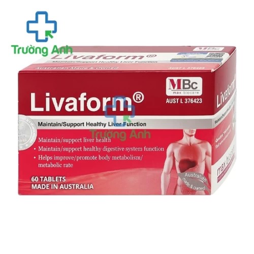 Livaform - Giúp giải độc gan hiệu quả của Úc