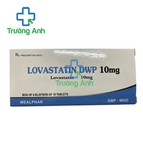 Lovastatin DWP 10mg Wealphar - Thuốc điều trị tăng cholesterol máu