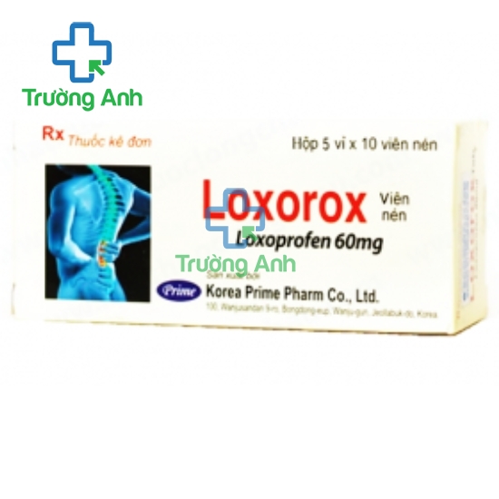 Loxorox 60mg Korea Prime - Thuốc giảm đau, chống viêm hiệu quả