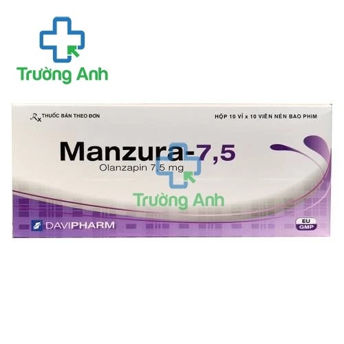 Manzura 7.5 - Thuốc điều trị bệnh thần kinh của Davipharm