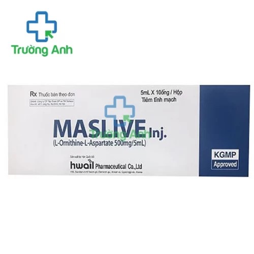 Thuốc maslive Inj.500mg/5ml