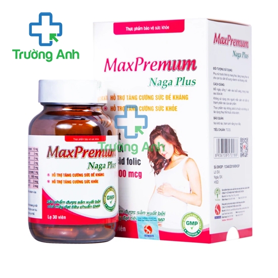 Maxpremum naga plus Vesta - Hỗ trợ bổ sung sắt, acid folic cho cơ thể
