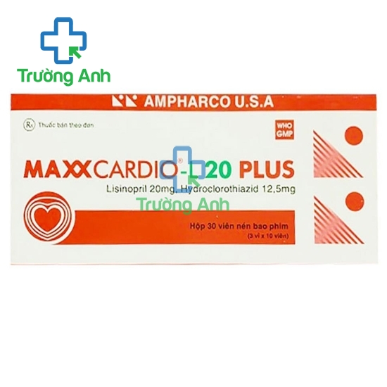 Maxxprolol 2.5 Plus - Thuốc điều trị tăng huyết áp hiệu quả của Ampharco