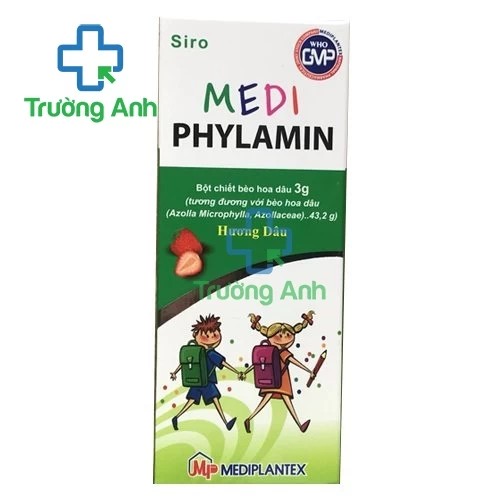 Medi Phylamin siro - Thuốc bổ giúp tăng cường sức khỏe hiệu quả