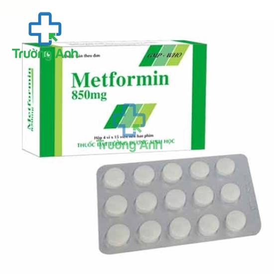 Metformin 850mg Tipharco - Thuốc điều trị đái tháo đường hiệu quả