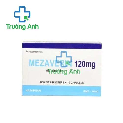 Mezaverin 120mg - Điều trị đau do rối loạn tiêu hóa của Hataphar