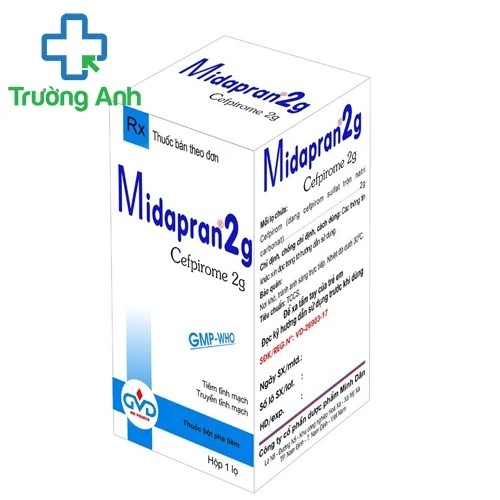 Midapran 2g - Thuốc điều trị nhiễm khuẩn hiệu quả của Minh Dân