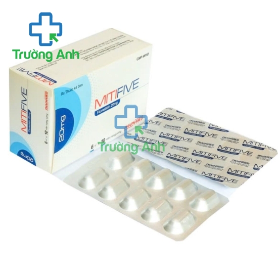 Mitifive 20mg Phapharco - Thuốc điều trị tăng cholesterol