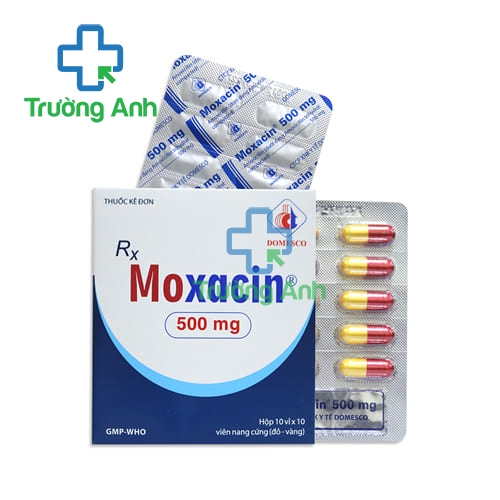 Moxacin (viên nang) - Thuốc điều trị nhiễm khuẩn của Domesco