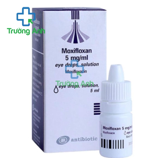 Dung dịch nhỏ mắt Moxifloxan 5mg/ml eye drops solution