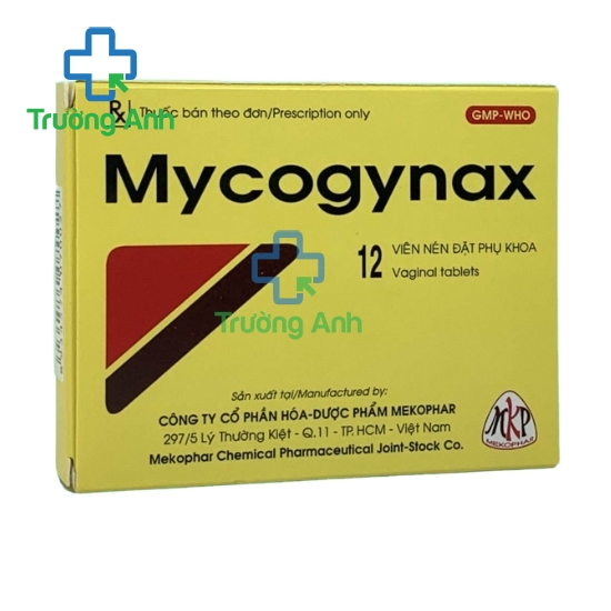 Mycogynax - Thuốc điều trị viêm âm đạo hiệu quả của Mekophar