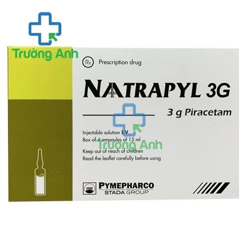 NAATRAPYL 3g - Thuốc điều trị di chứng mạch máu não của Pymepharco