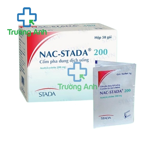 NAC-Stada 200- Thuốc điều trị viêm phế quản hiệu quả