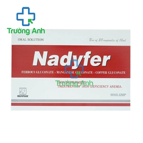Nadyfer - Giúp bổ sung sắt hiệu quả của Nadyphar