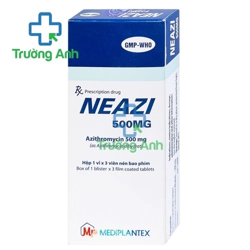 Neazi 500mg - Thuốc điều trị nhiễm khuẩn hiệu quả 