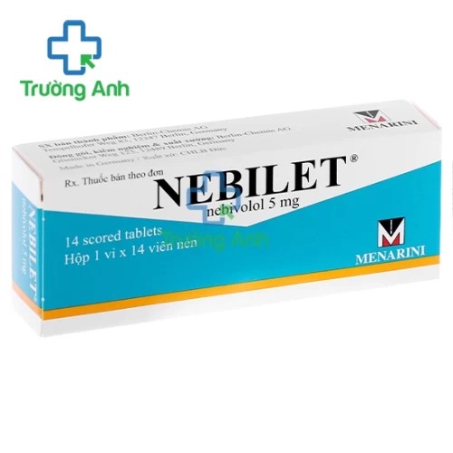 Nebilet 5mg (14 viên) - Thuốc điều trị tăng huyết áp vô căn hiệu quả của Đức