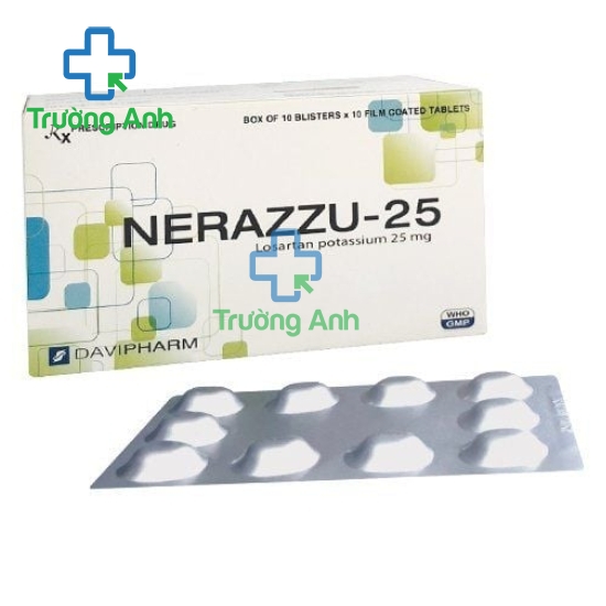 Nerazzu-25 - Thuốc điều trị tăng huyết áp hiệu quả