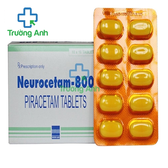 Neurocetam-800 - Thuốc điều trị rối loạn thiểu năng vỏ não của Ấn Độ