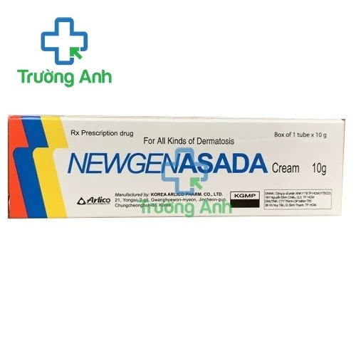 Newgenasada cream 10g - Thuốc điều trị các bệnh lí ở da hiệu quả của Hàn Quốc