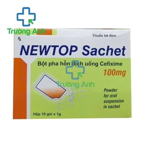 Newtop sachet 100mg - Thuốc điều trị nhiễm trùng hiệu quả