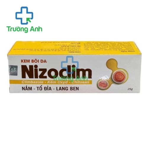 Nizoclim 25g - Kem bôi da ngừa nấm, lang ben hiệu quả