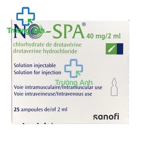 No-Spa 40mg/2ml - Thuốc điều trị cơn đau co thắt hiệu quả