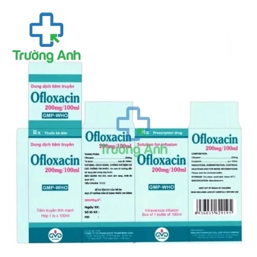 Ofloxacin 200mg/100ml Imexpharm - Thuốc điều trị nhiễm khuẩn hiệu quả