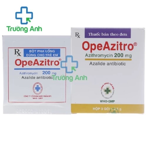 OpeAzitro 200 OPV - Thuốc điều trị nhiễm khuẩn