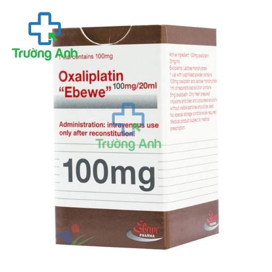 Oxaliplatin "Ebewe" 100mg/20ml- Thuốc điều trị ung thư ruột của Áo