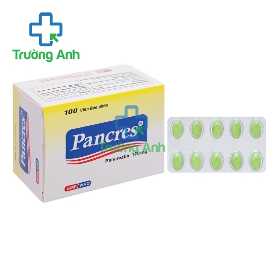 Pancres Usa-Nic Pharma - Thuốc điều trị chứng khó tiêu, đầy hơi hiệu quả