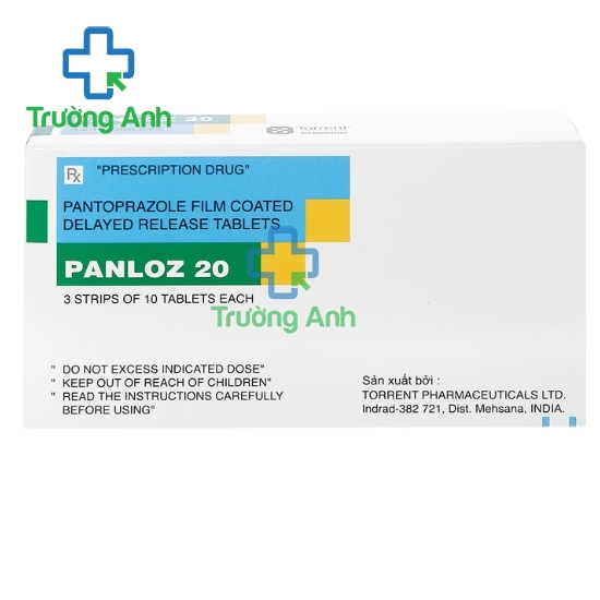 Panloz 20 - Thuốc điều trị loét dạ dày, trào ngược thực quản hiệu quả