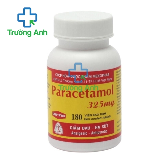 Paracetamol 325mg Mekophar - Thuốc giảm đau hạ sốt hiệu quả