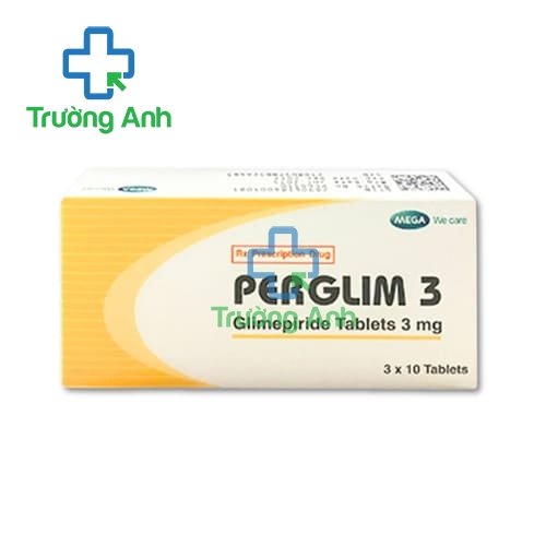 Perglim 3 - Thuốc điều trị bệnh tiểu đường loại 1 hiệu quả