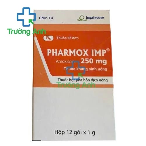 Pharmox IMP250mg -Thuốc điều trị nhiễm trùng hô hấp của Imexpharm