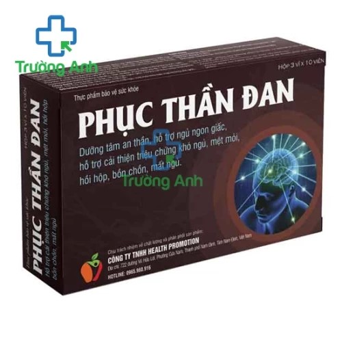 Phục Thần Đan - Hỗ trợ điều trị rối loạn thần kinh thực vật, rối loạn lo âu trầm cảm