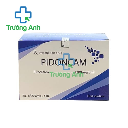 Pidoncam 1200mg/5ml - Thuốc điều trị thiếu máu cục bộ và đột quỵ hiệu quả