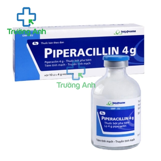 Piperacillin 4g Imexpharm - Thuốc điều trị nhiễm khuẩn hô hấp