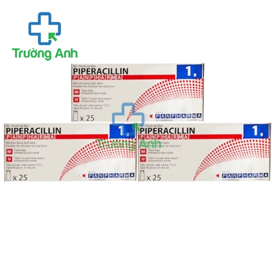 Piperacillin Panpharma 1g - Thuốc điều trị nhiễm khuẩn hiệu quả