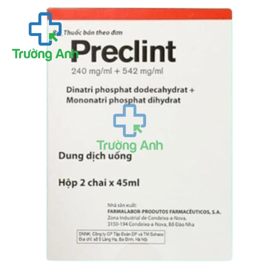 Preclint - Thuốc làm sạch ruột trước khi phẫu thuật nội soi của Bồ Đào Nha