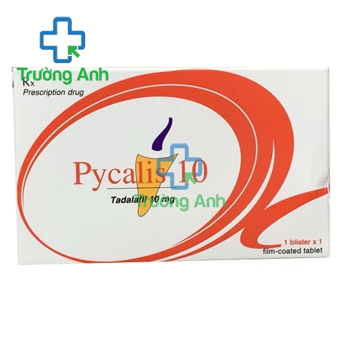 Pycalis 10mg - Thuốc điều trị rối loạn cương dương của Pymepharco