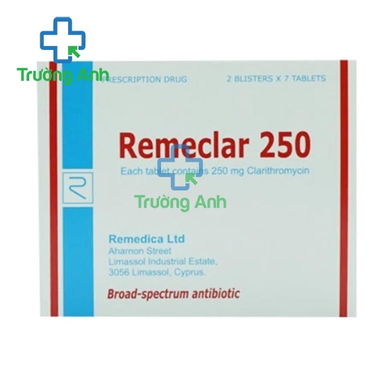 Remeclar 250 - Thuốc điều trị nhiễm khuẩn hiệu quả