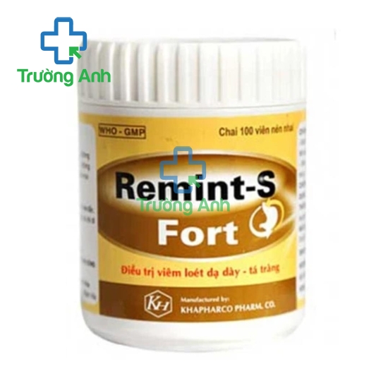 Remint - S fort - Thuốc điều trị loét đường tiêu hóa hiệu quả