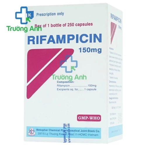 Rifampicin 150mg mekophar (viên nang) - Thuốc điều trị lao hiệu quả